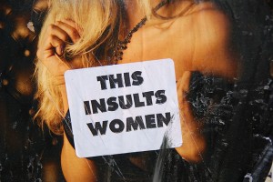 image of sexist sticker